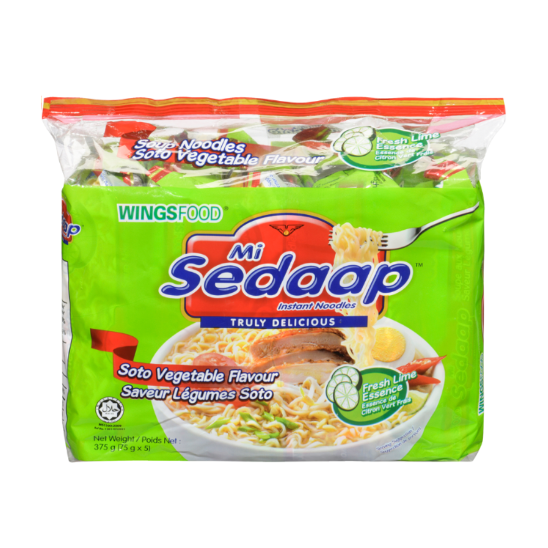 Mi Sedaap Noodle Soto Mie Vegetable Flavor