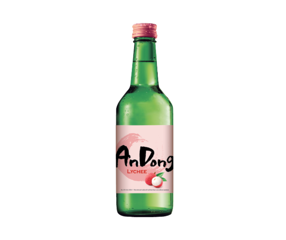 AnDong Soju Lychee (350ml)