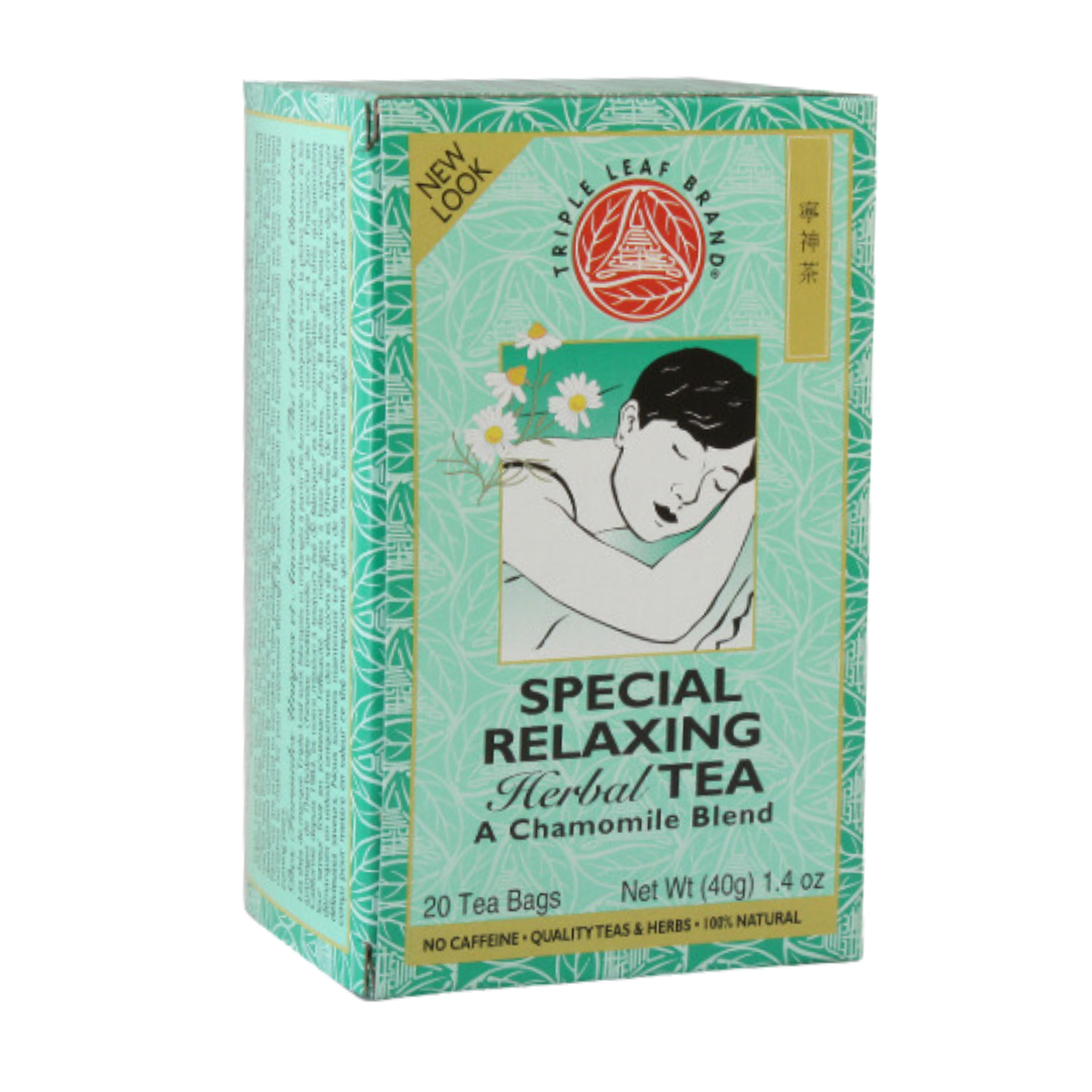 Triple Leaf Brand - Special Relaxing Herbal Tea: A Charmomile Blend (20Bags)