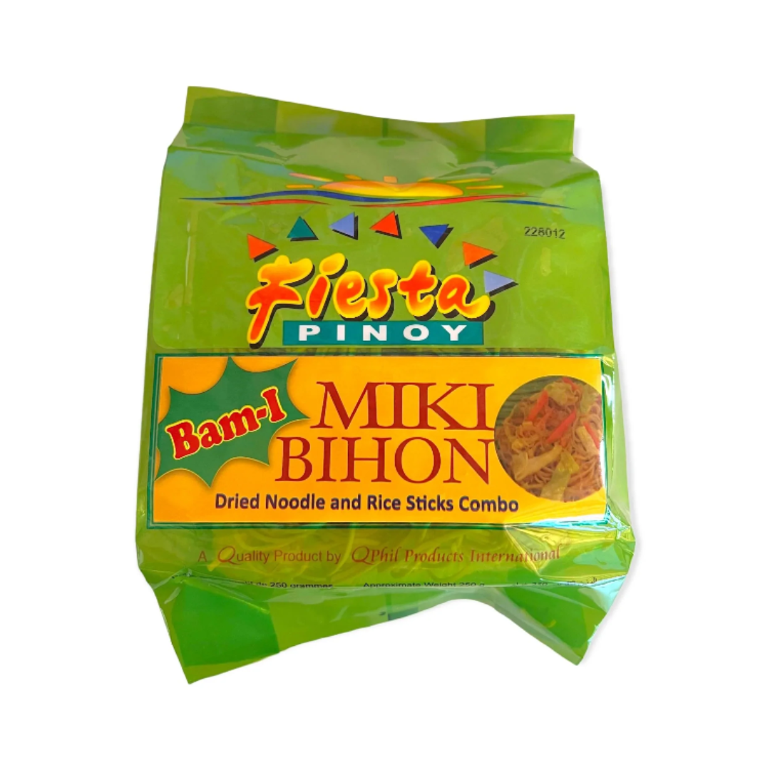 Fiesta Pinoy - Miki Bihon Dried Noodles and Rice Sticks Combo (250g)