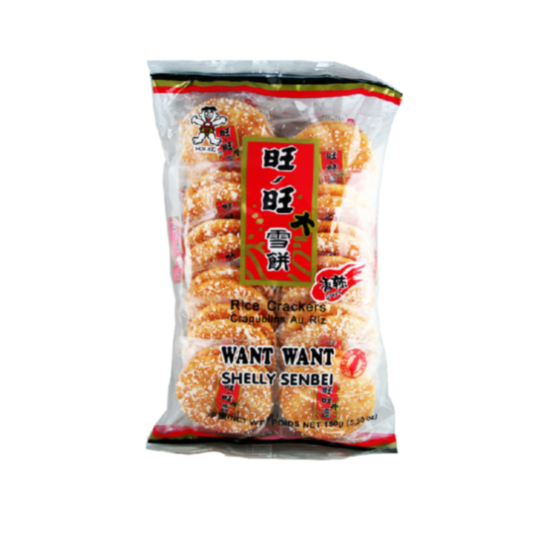 Want Want Shelly Senbei Rice Cackers (Spicy) (150g)