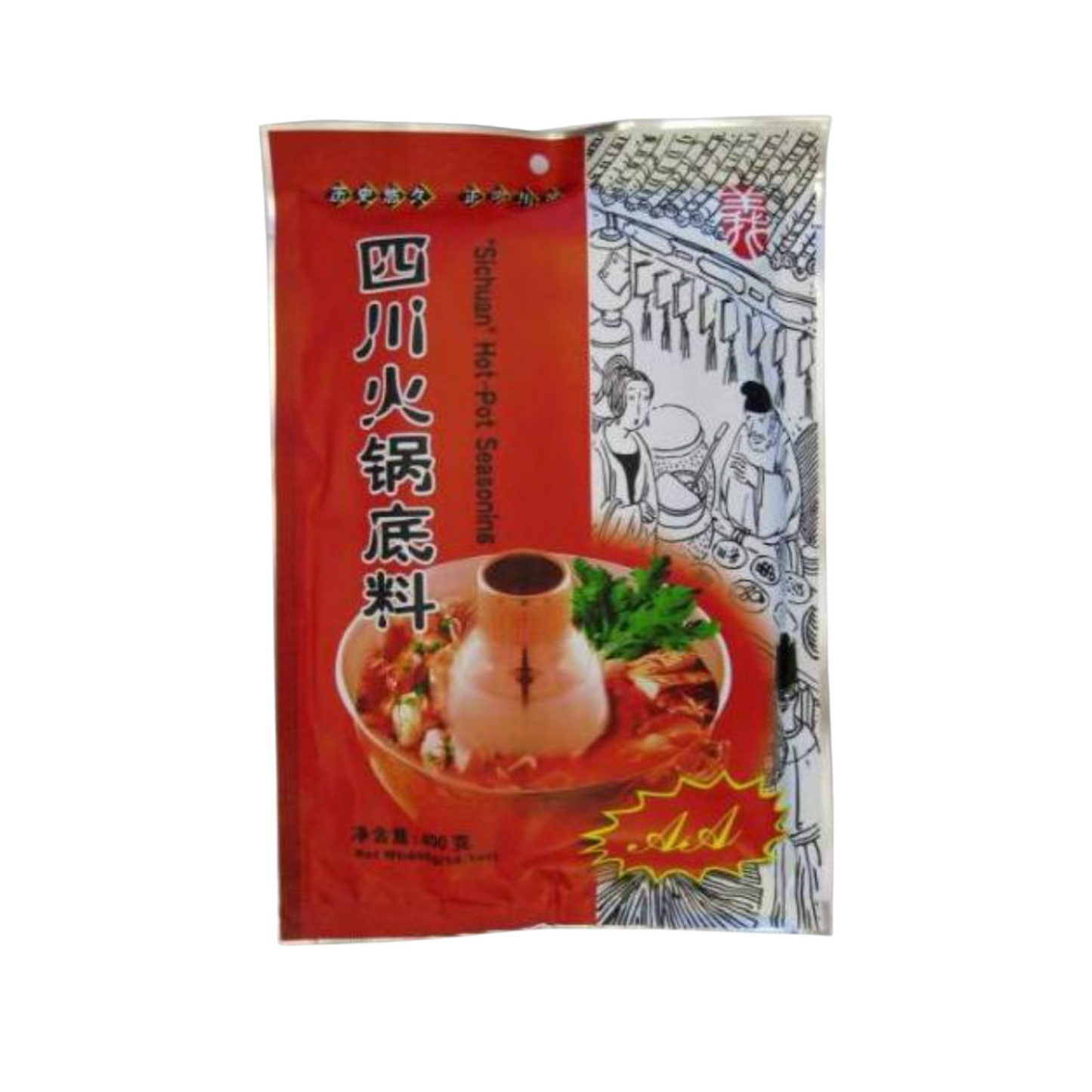AA Sichuan Hot Pot Seasoning (14oz)