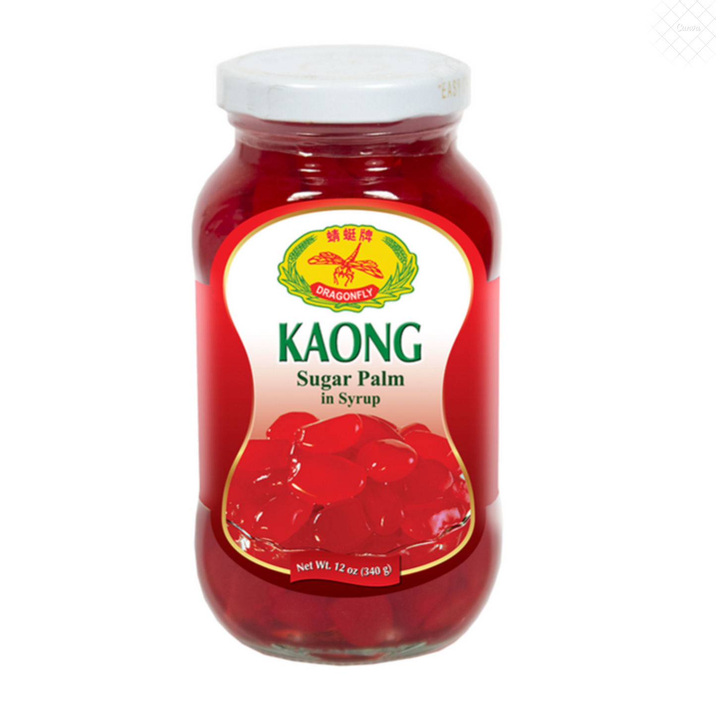 Dragonfly Kaong Sugar Palm in Syrup (12oz)