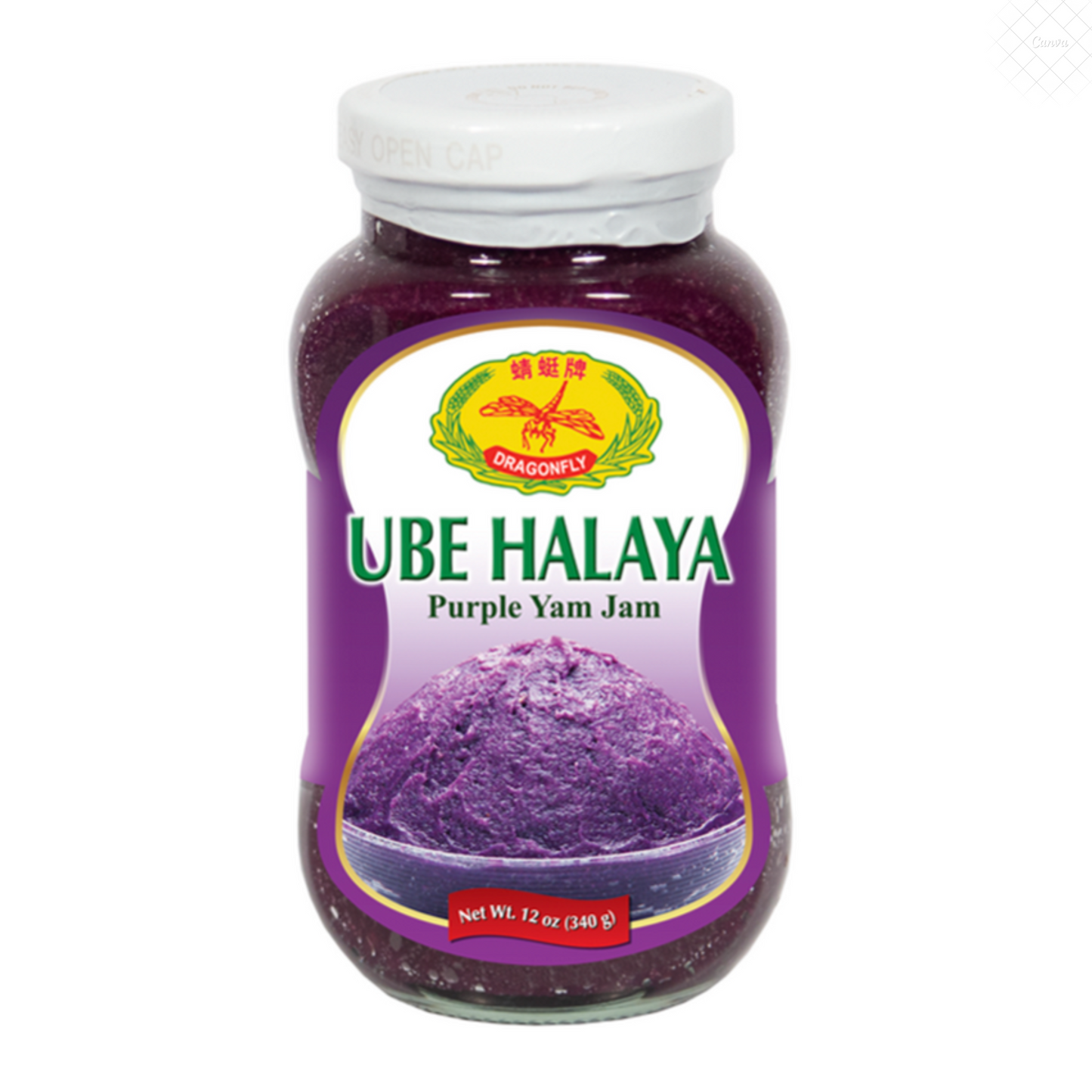 Dragonfly Ube Halaya Purple Yam Jam (12oz)