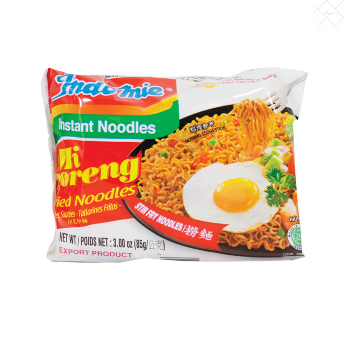 Indomie Moreng Stir Fried Noodles (5-Packs) 85g