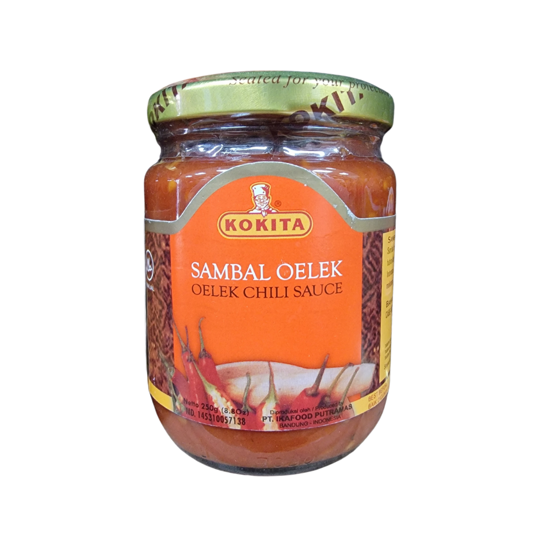 Kokita Sambal Oelek Chili Sauce (250g)