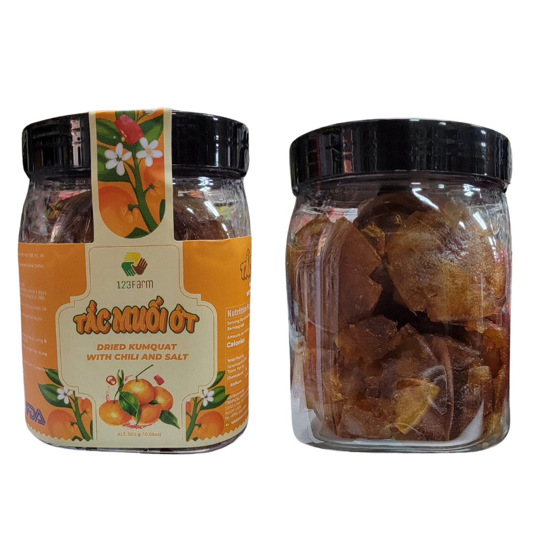 123 Farm Dried Kumquat with Chili and Salt