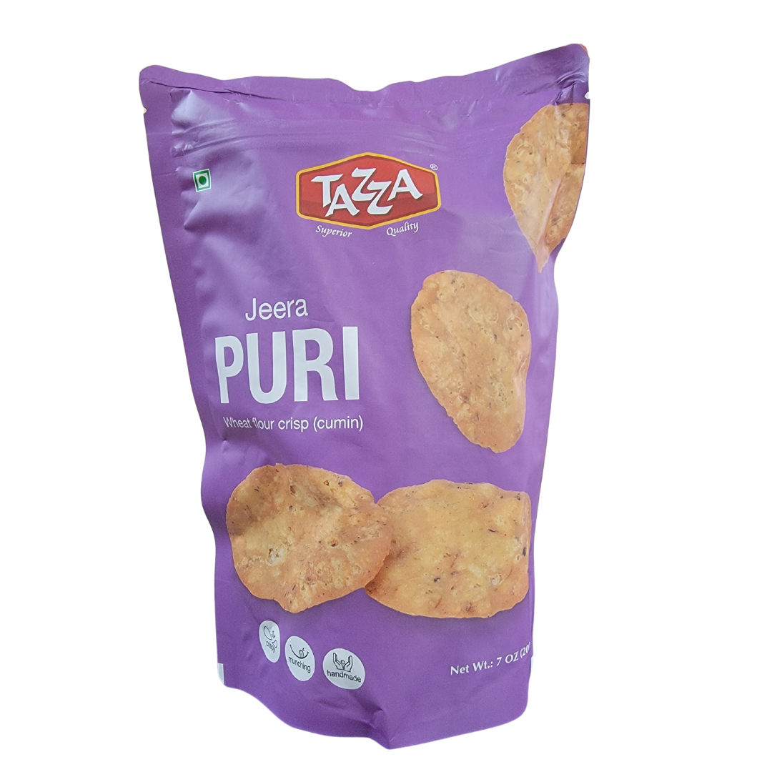 Tazza Jeera Puri Wheat Flour Crisp (cumin) 7oz
