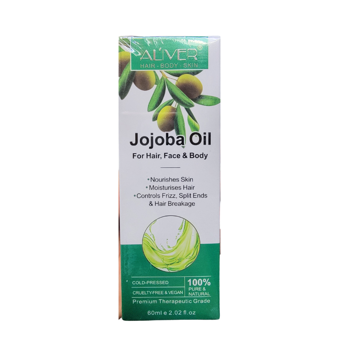 ALIVER Jojoba Oil for hair, face & body (60ml)