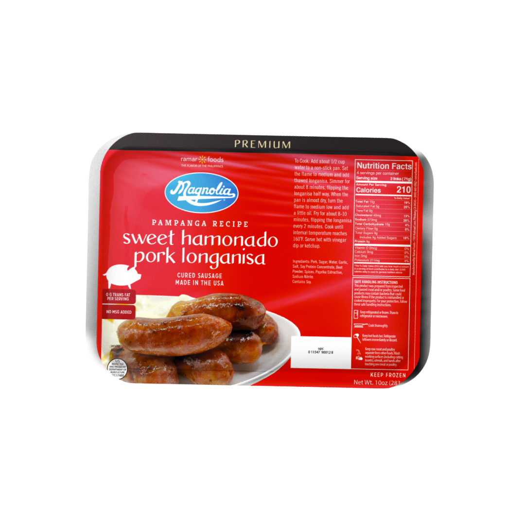 Nagnolia Sweet Hamonado Pork Longanisa