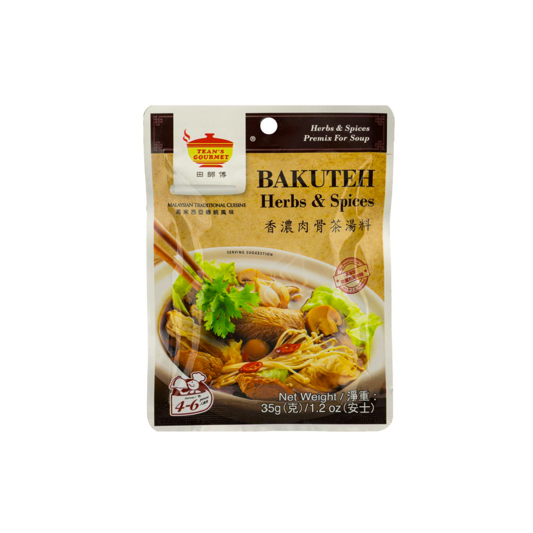 Tean's Gourmet Bakuteh Herbs & SPices (1.2oz)