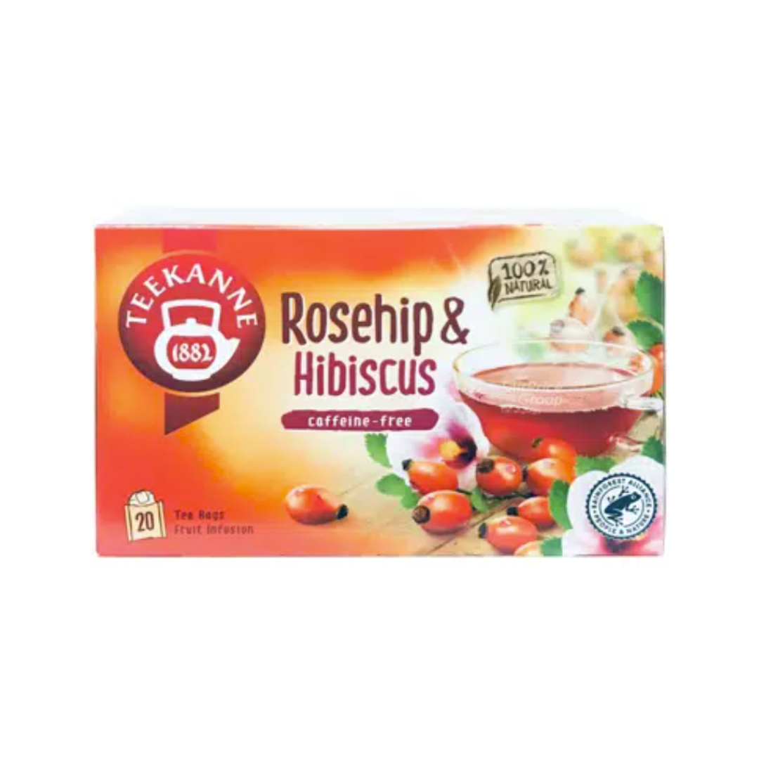 Teekanne Rosehipp & Hibiscus (20 Tea Bags)