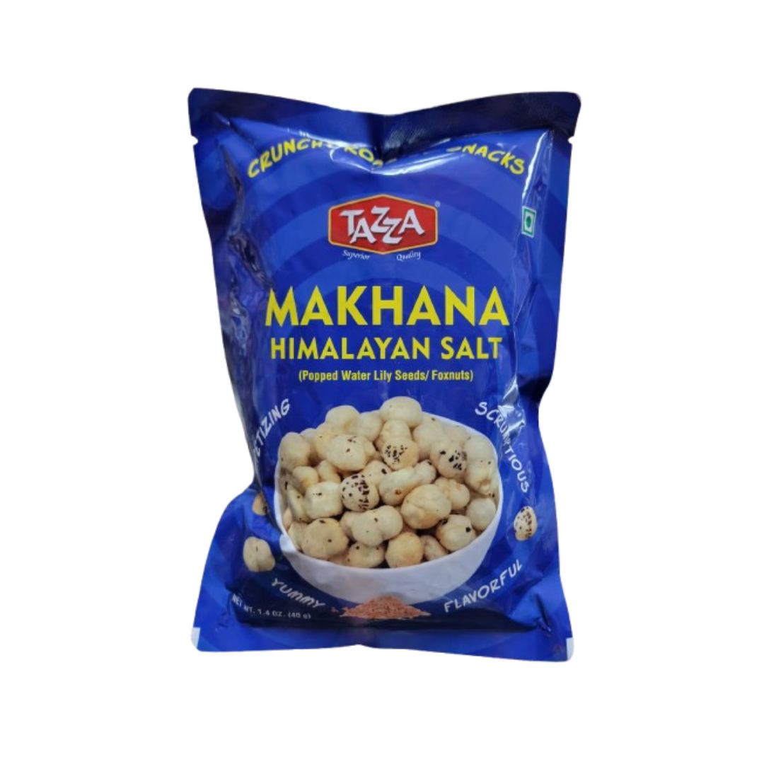 Tazza Makhana Himalayan Salt (Popped Water Lily Seeds/Foxnuts)
