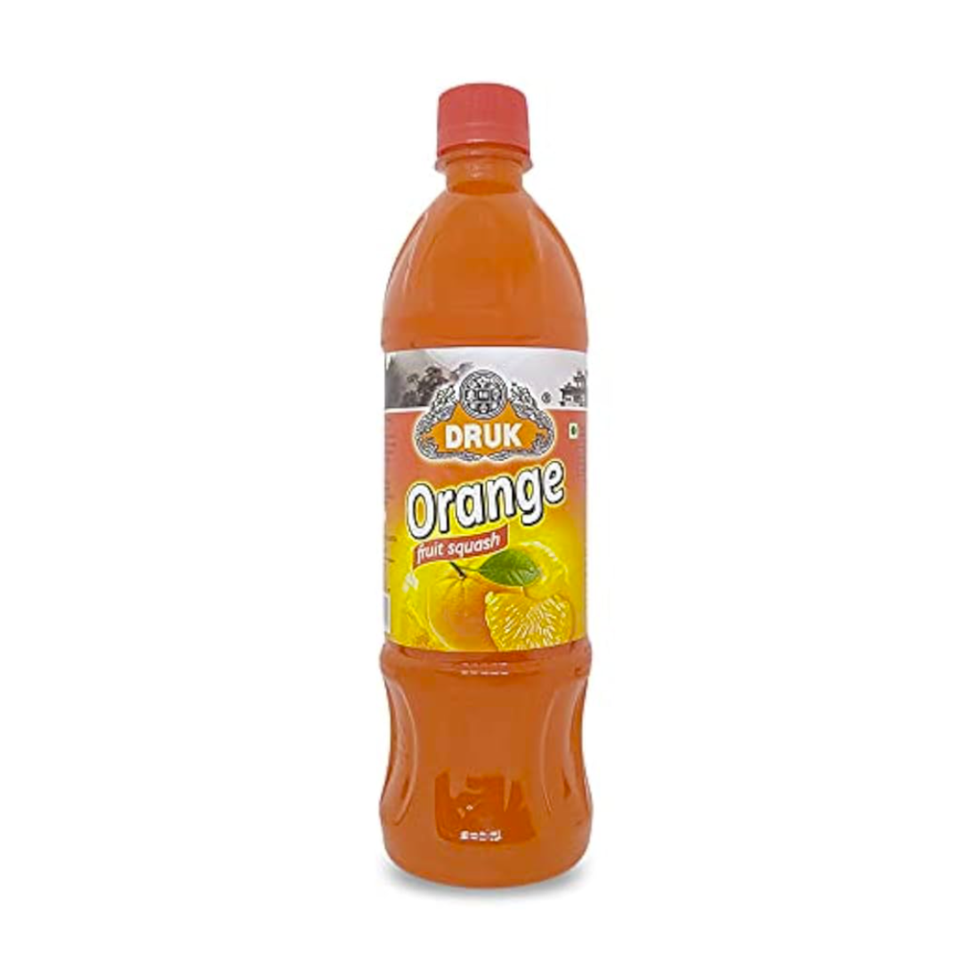 Druk Orange Fruit Squash (700ml)