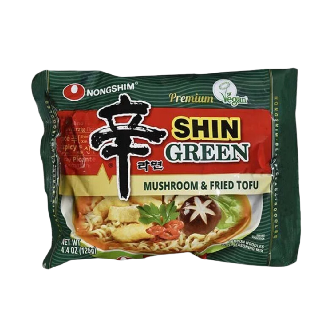 NongShim - Shin Green Mushroom & Fried Tofu