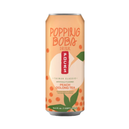 Popping Boba - Peach Oolong Tea