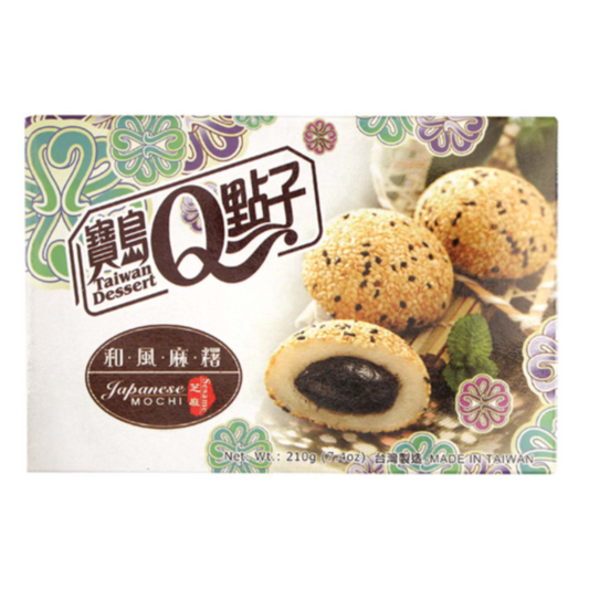 Q Brand He Fong - Sesame Mochi