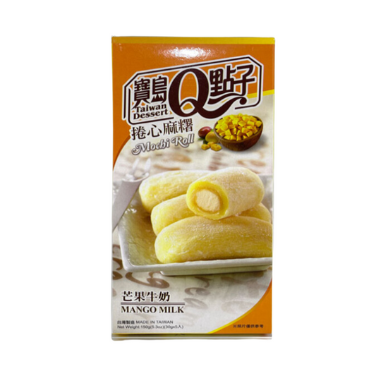 Taiwan Mango Milk Mochi Roll (5.03oz)