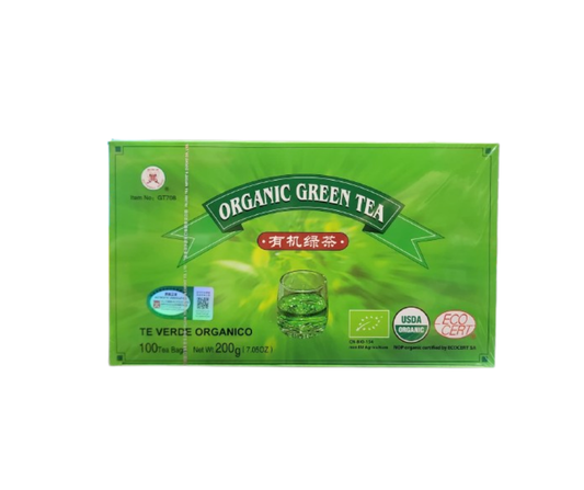 Organic Green Teas (100 Teabags) 7oz