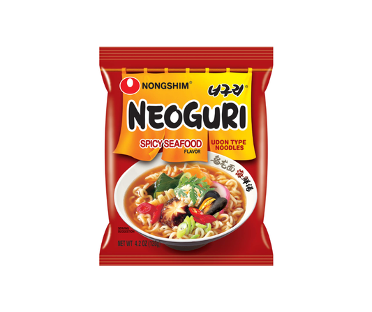 Nongshim Neoguri Seafood Spicy (4 Pack)