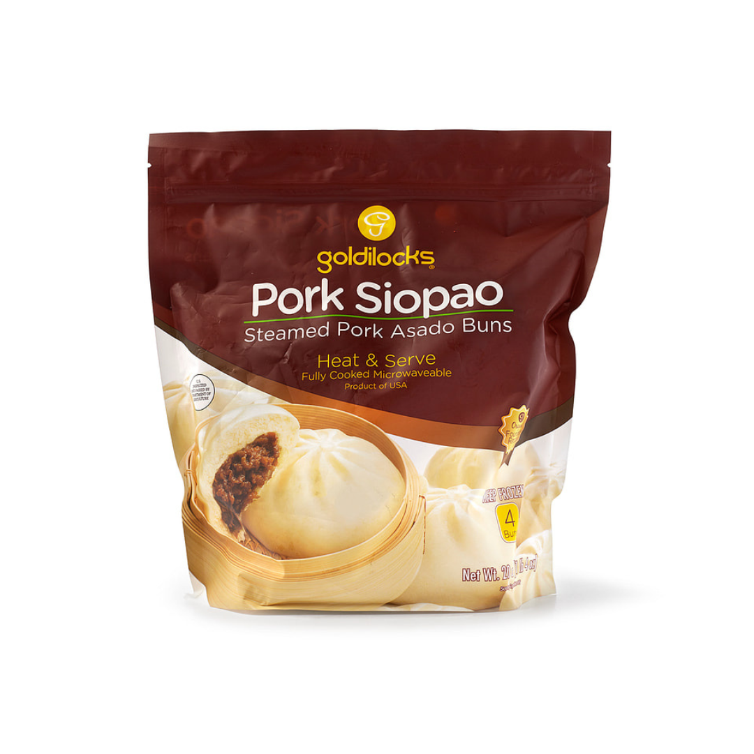 Goldilocks Siopao Asado Pork (4 Bun)