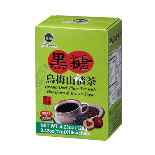 Sweet Garden - Instant Dark Plum Tea with Hawthorn & Brown Sugar (10 Sachets)