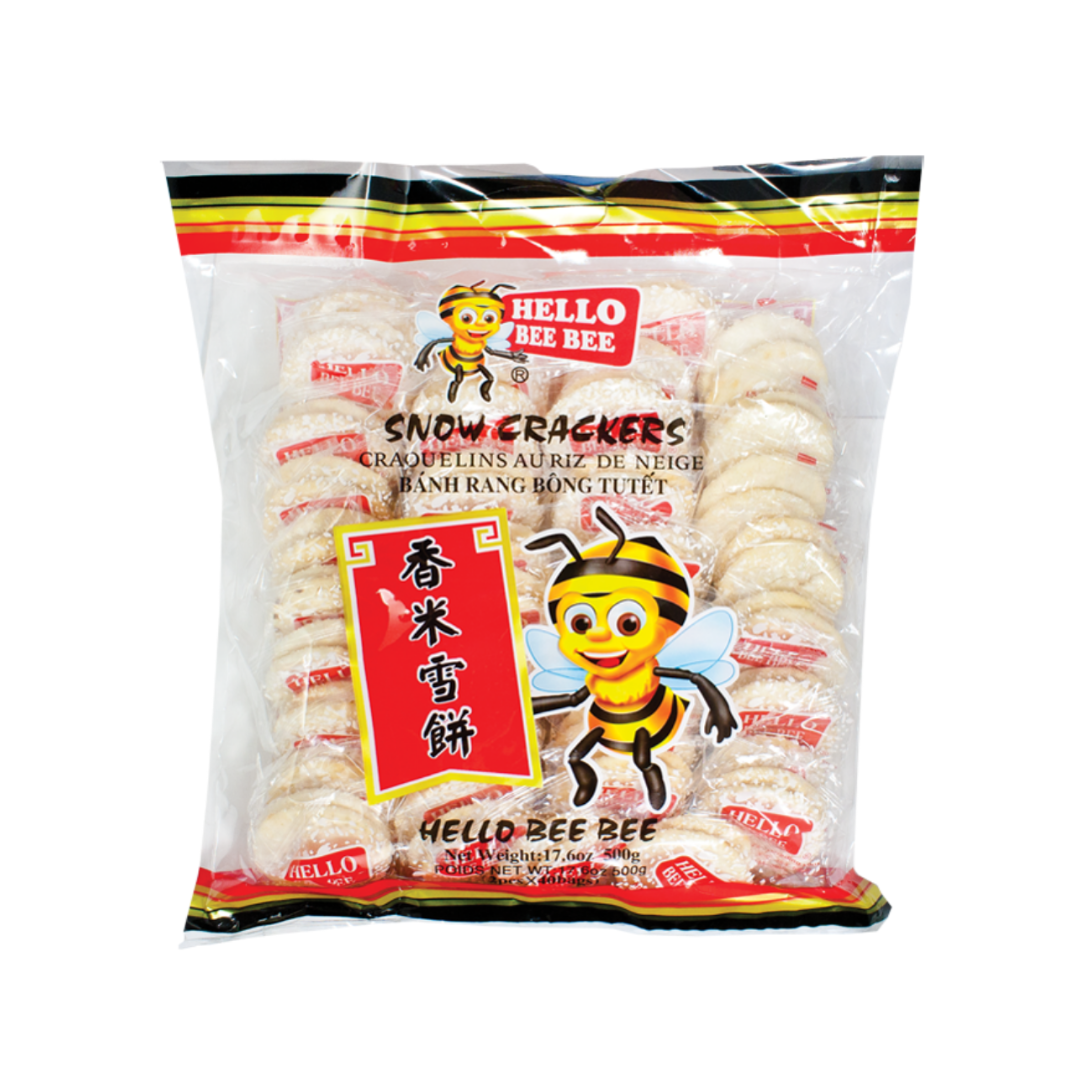 Hello Bee Bee - Snow Crackers (500g) – 828 Mart
