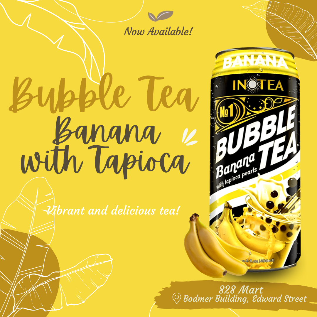 Bubble Tea - Banana with Tapioca (100ml)