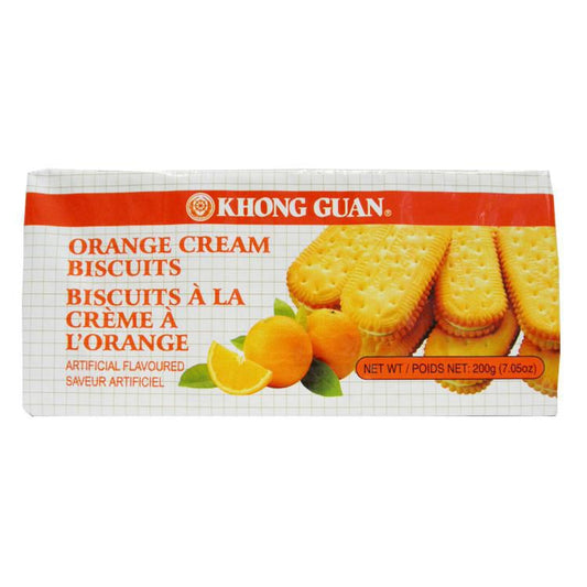 Khong Guan - Orange Cream Biscuits (200g)