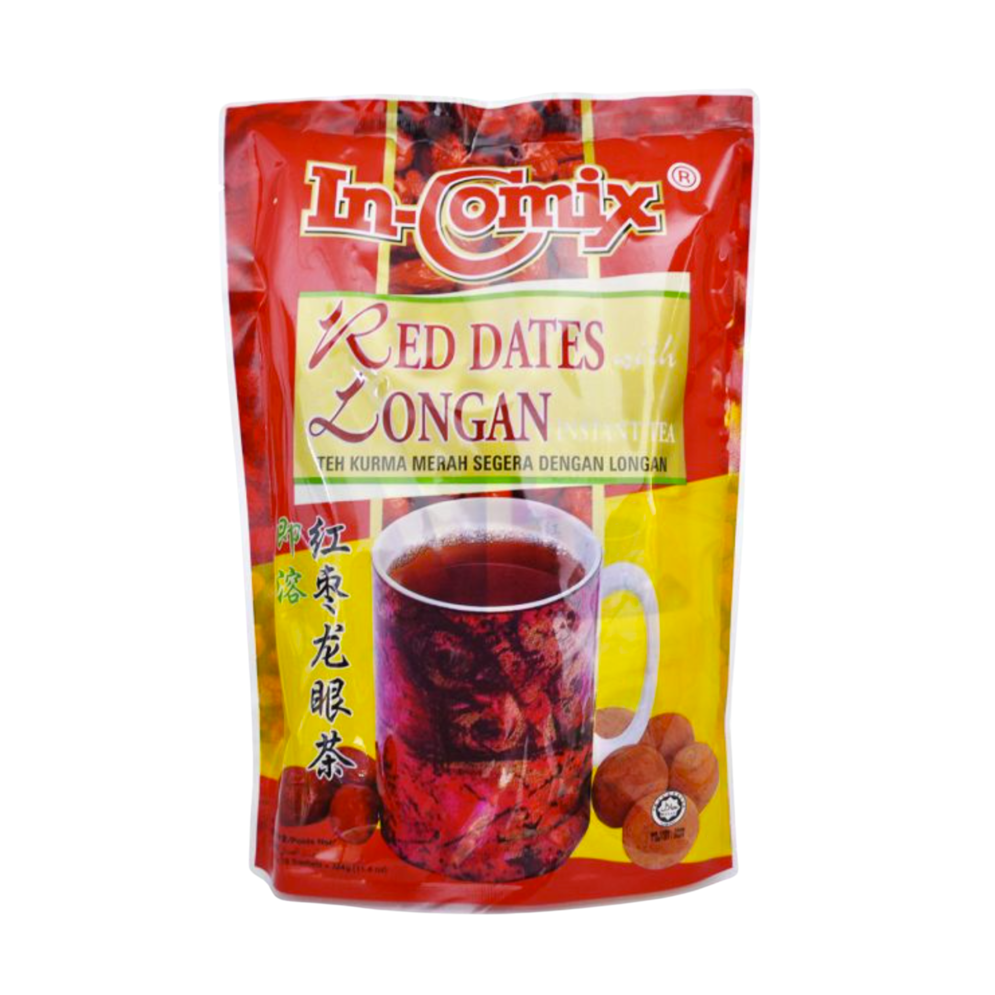 INCOMIX Instant Red Dates Longan (18 Teabags x15g) – 828 Mart