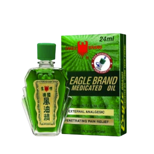 Eagle Brand Medicated Oil (24ml) Aromatic Lavender Eucalyptus