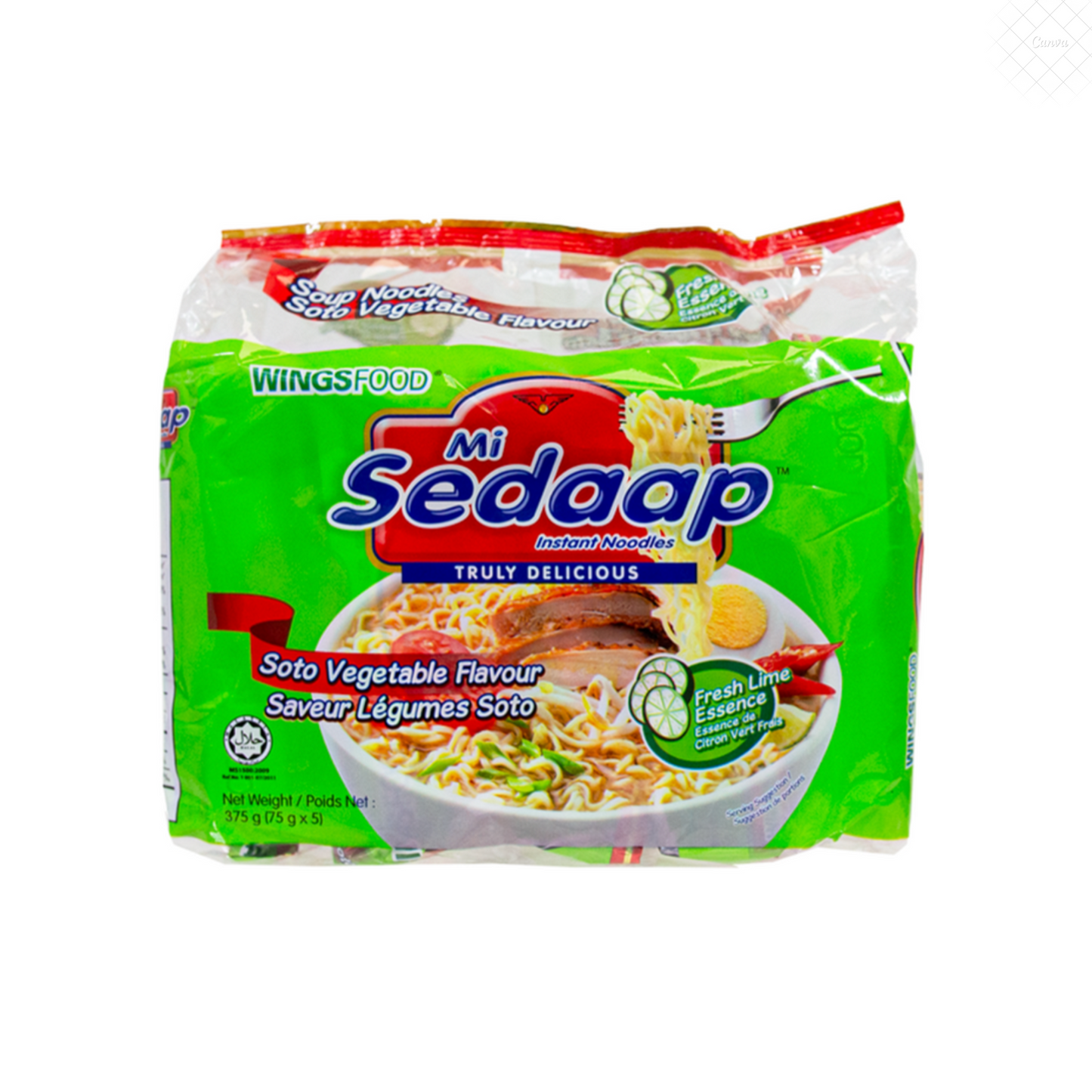 Sedaap Noodle Soto Vegetable (2.65oz)