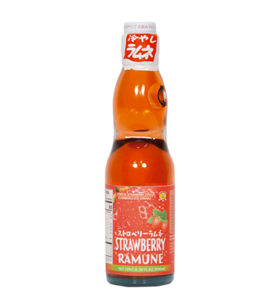 Honey Bee - Ramune Strawberry (6.7oz)