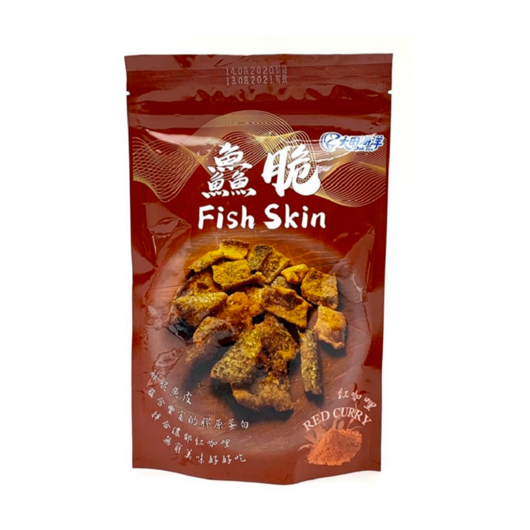 Dah Tien Fish Skin Red Curry Flavour (50g)