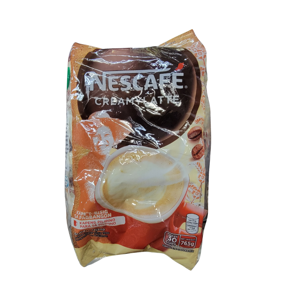 Nescafe Creamy Latte (30 cups/765g)