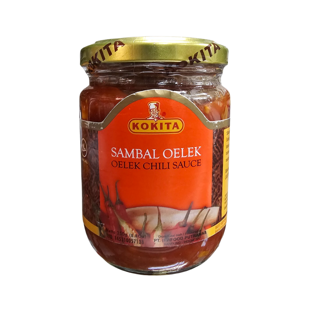 Kokita - Sambal Oelek Chili Sauce (8.8oz)