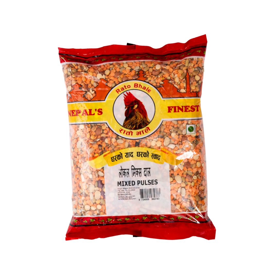 Rato Bhale - Mixed Pulses लोकल मिक्स दाल (2ibs)
