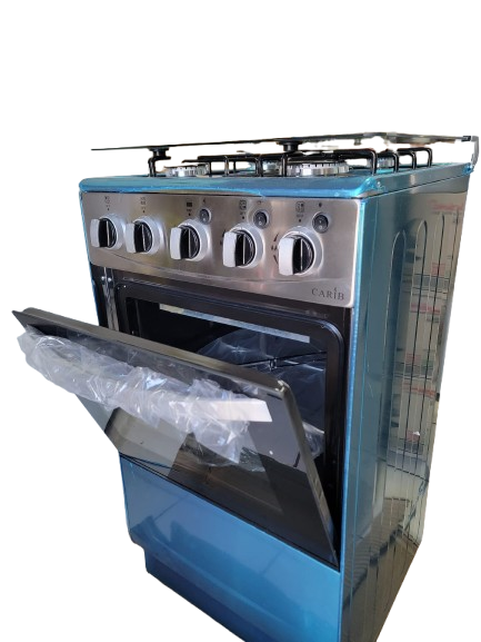 Stainless Steel 4 Burner Gas Stove with Oven