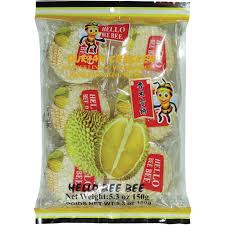 Hello Bee Bee - Durian Crackers (5.3oz)