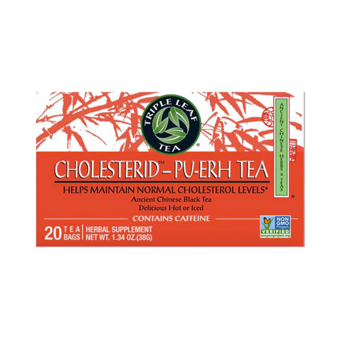 Triple Leaf Tea - Cholesterid Pu-erh Tea (20 Tea bags)